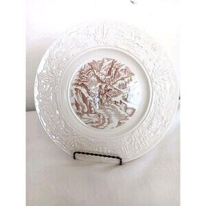 1939 Wedgwood Plate Fremont Crosses the Sierra 1844 Barker Bros Calif 1st Ed.